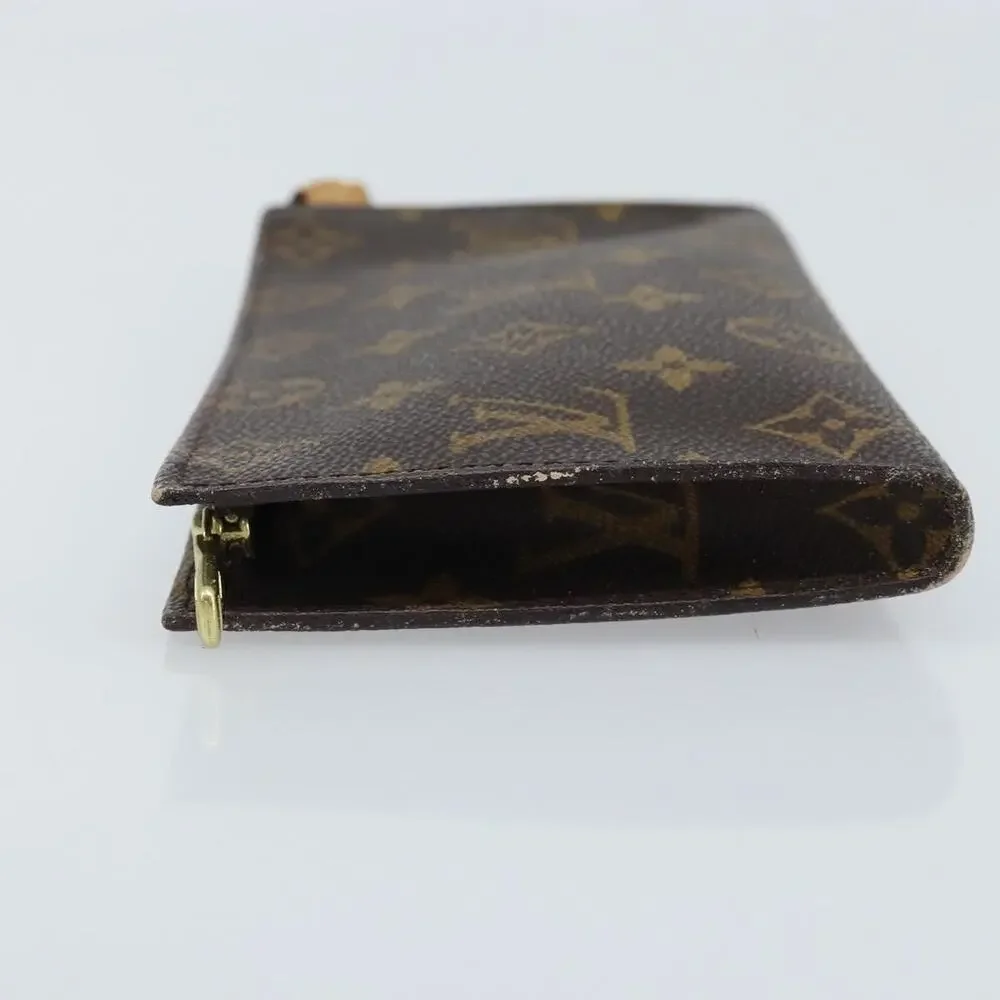 Louis Vuitton Monogram Bucket GM Accessory Pouch Brown